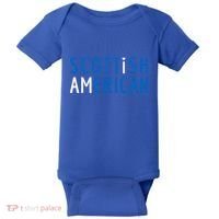 I Am Scottish American Gift Scotland And America Pride Gift Baby Bodysuit thumb 0
