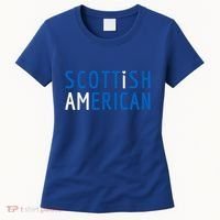 I Am Scottish American Gift Scotland And America Pride Gift Women's T-Shirt thumb 0