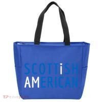 I Am Scottish American Gift Scotland And America Pride Gift Tote Bag thumb 0