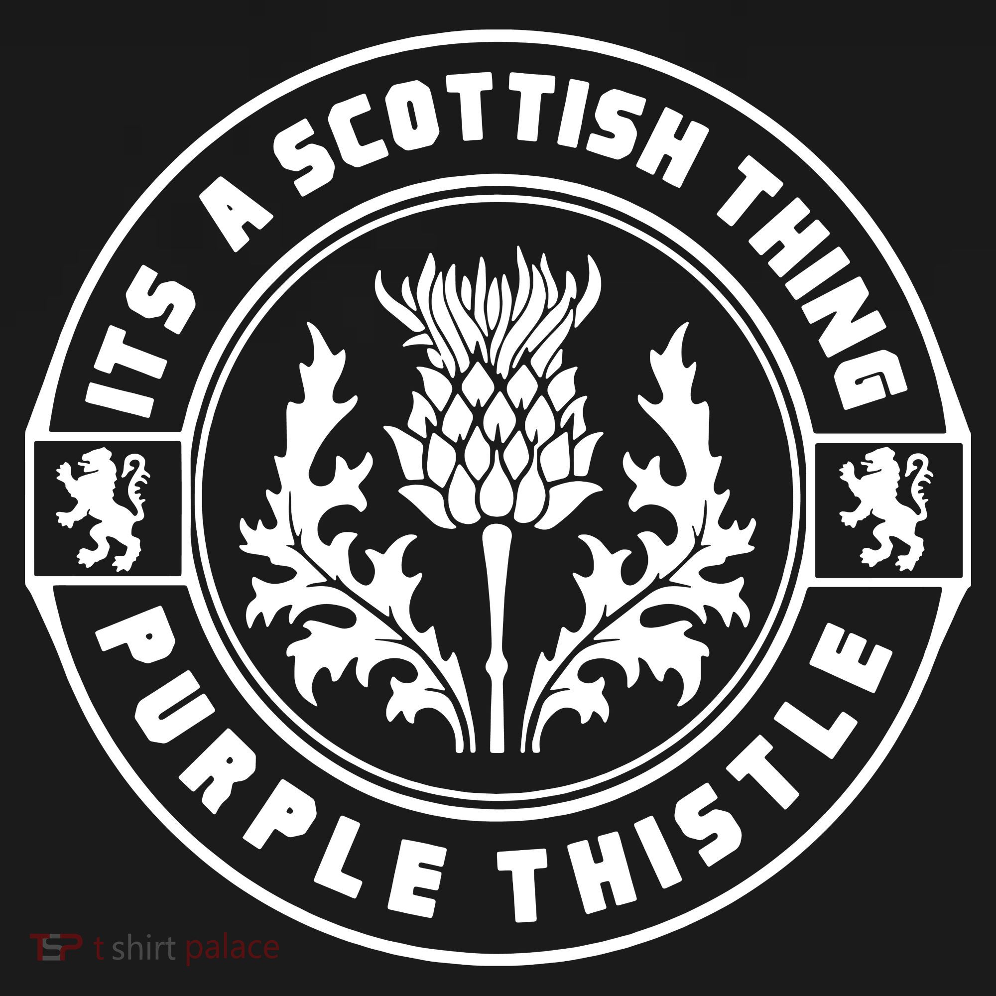 ItS A Scottish Thing Purple Thistle Infant Fleece One Piece
