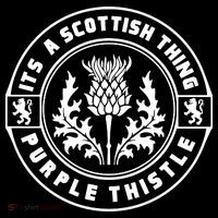 ItS A Scottish Thing Purple Thistle Bucket Hat thumb 4
