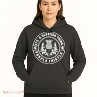 ItS A Scottish Thing Purple Thistle Hoodie thumb 5