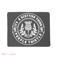 ItS A Scottish Thing Purple Thistle Mousepad thumb 0