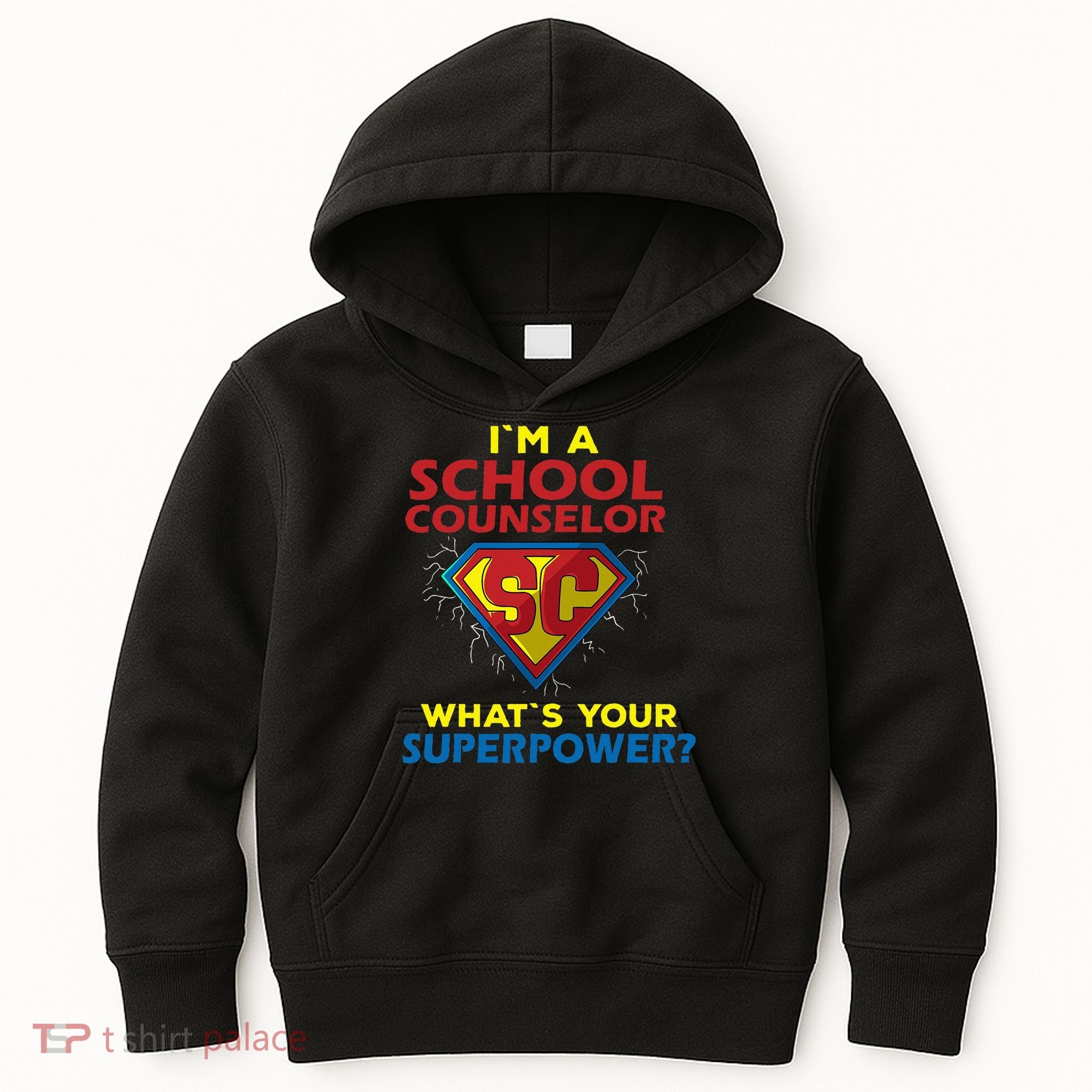 Im A School Counselor Whats Your Superpower Kids Hoodie
