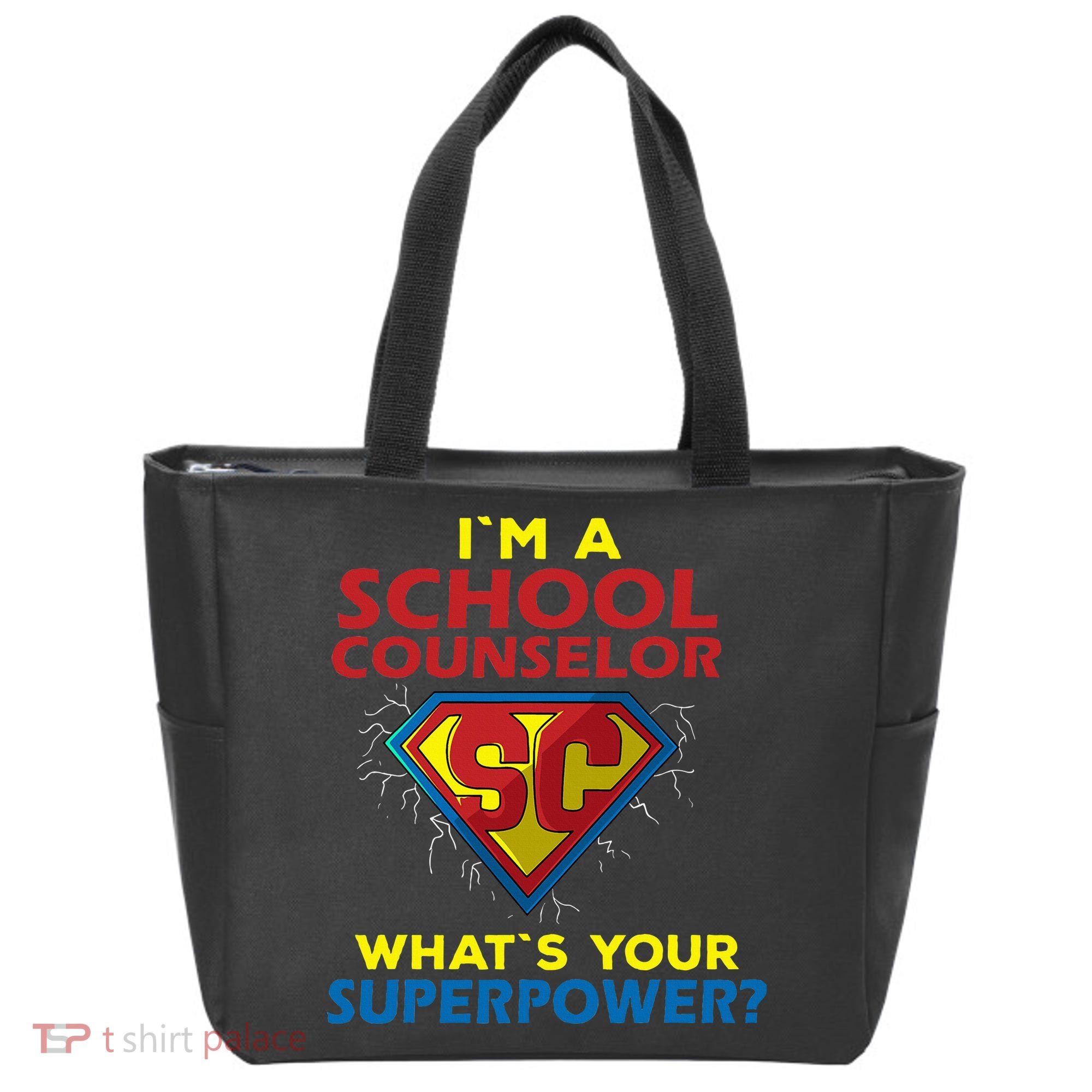 Im A School Counselor Whats Your Superpower Tote Bag