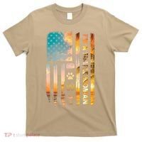 I'm A Simple Woman Camping Wine Flip Flops Gift Dog Camp Usa Flag Gift T-Shirt thumb 0