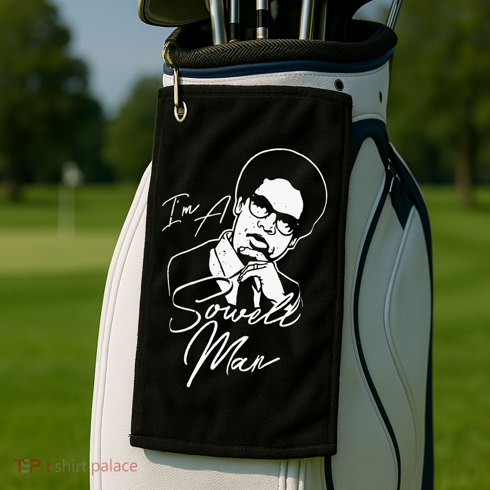 I'm A Sowell Man Thomas African American Economist Golf Towel