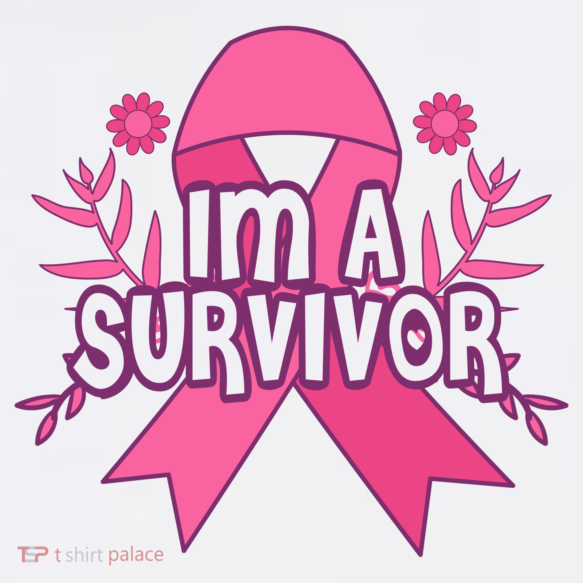 Im A Survivor Breast Cancer Awareness Ribbon Sweatshirt