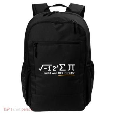 I Ate Some Pi Funny Pi Day & Math Lover Gift Backpack