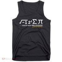 I Ate Some Pi Funny Pi Day & Math Lover Gift Tank Top thumb 0