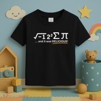 I Ate Some Pi Funny Pi Day & Math Lover Gift Toddler T-Shirt thumb 3