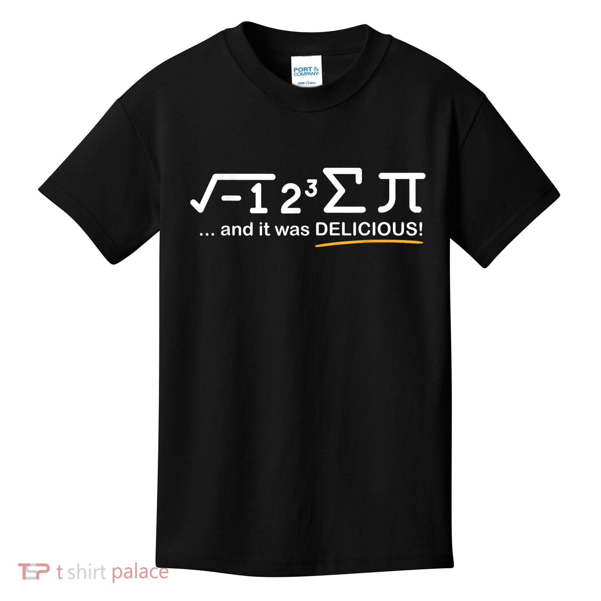 I Ate Some Pi Funny Pi Day & Math Lover Gift Kids T-Shirt