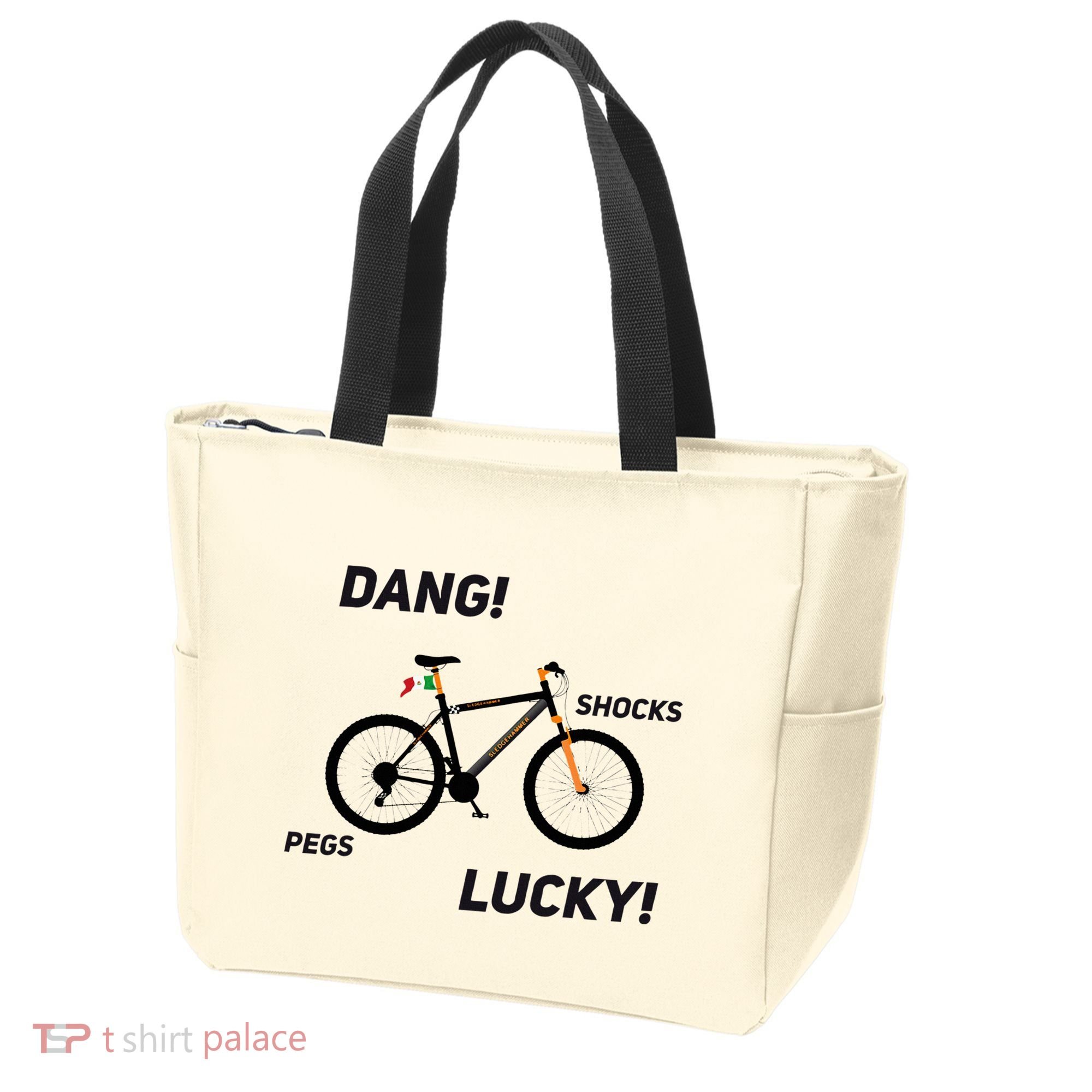ItS A Sledgehammer Dang! Shocks Pegs Lucky! Tote Bag