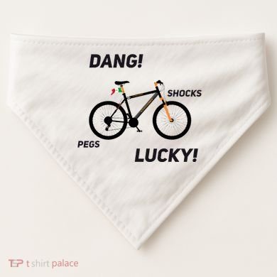 ItS A Sledgehammer Dang! Shocks Pegs Lucky! USA-Made Doggie Bandana