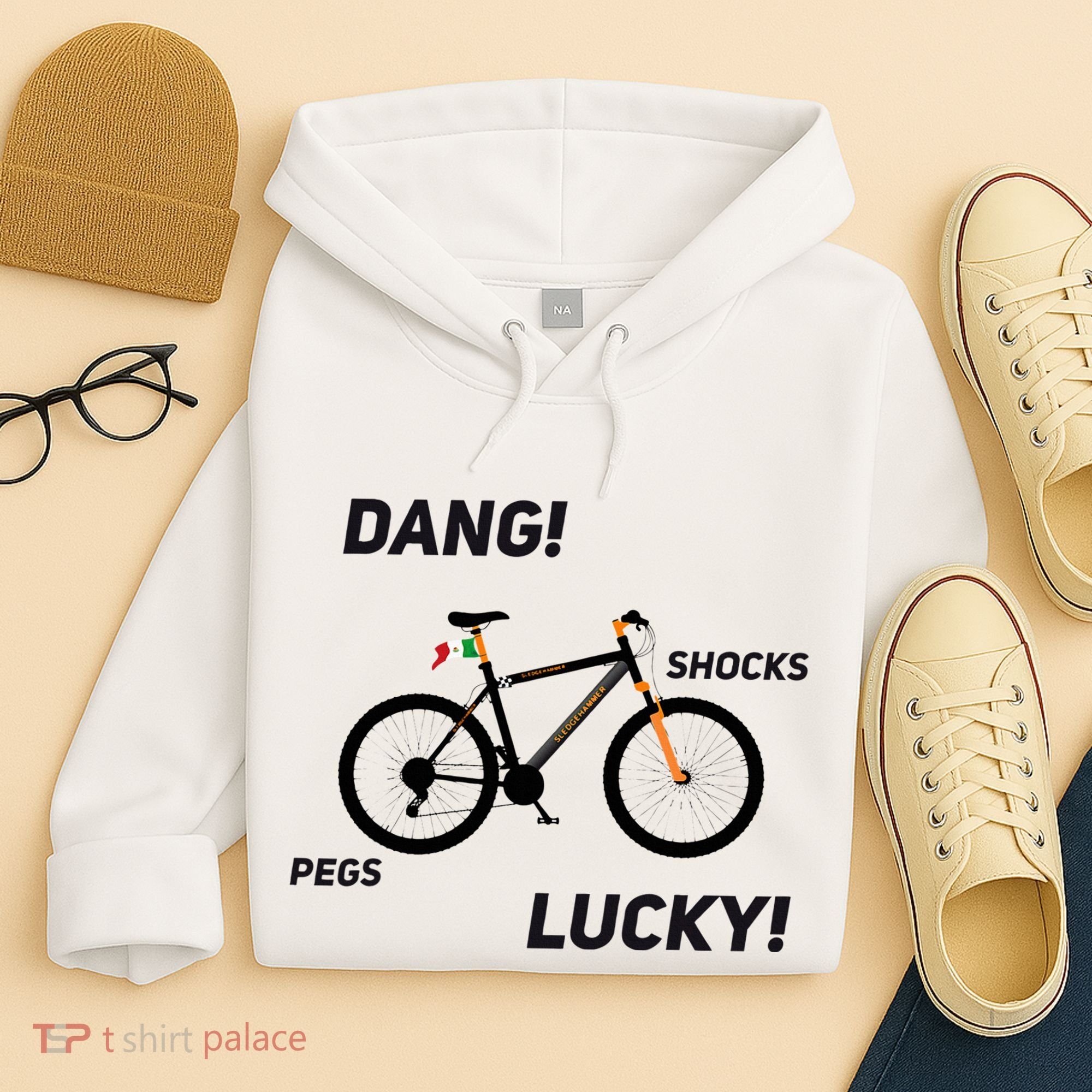 ItS A Sledgehammer Dang! Shocks Pegs Lucky! Hoodie