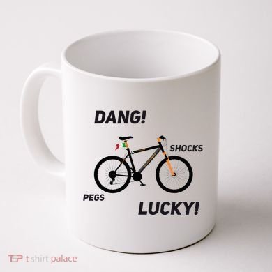 ItS A Sledgehammer Dang! Shocks Pegs Lucky! Coffee Mug