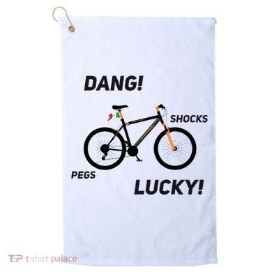 ItS A Sledgehammer Dang! Shocks Pegs Lucky! Golf Towel