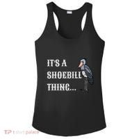 ItS A Shoebill Thing African Birds Lover Ladies PosiCharge Competitor Racerback Tank thumb 0