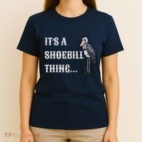 ItS A Shoebill Thing African Birds Lover T-Shirt thumb 4