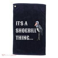 ItS A Shoebill Thing African Birds Lover Golf Towel thumb 0