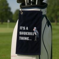 ItS A Shoebill Thing African Birds Lover Golf Towel thumb 2