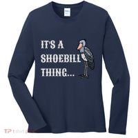 ItS A Shoebill Thing African Birds Lover Women's Long Sleeve Shirt thumb 0