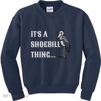 ItS A Shoebill Thing African Birds Lover Kids Sweatshirt thumb 0