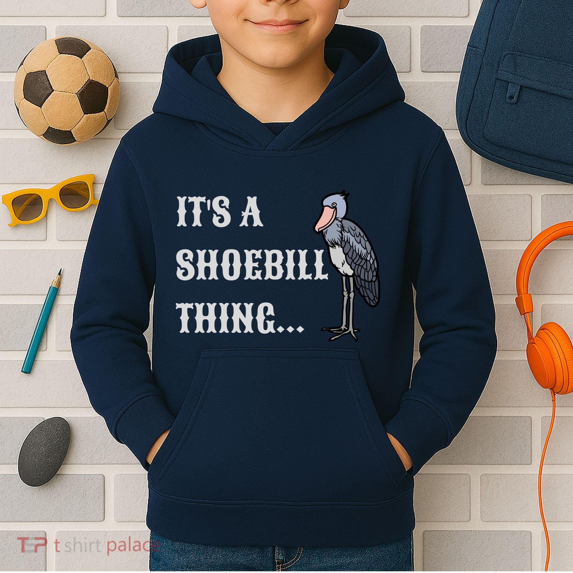 ItS A Shoebill Thing African Birds Lover Kids Hoodie
