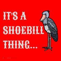 ItS A Shoebill Thing African Birds Lover Santa Hat thumb 1