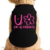 Im A Survivor Breast Cancer Awareness Month Doggie Tank thumb 0
