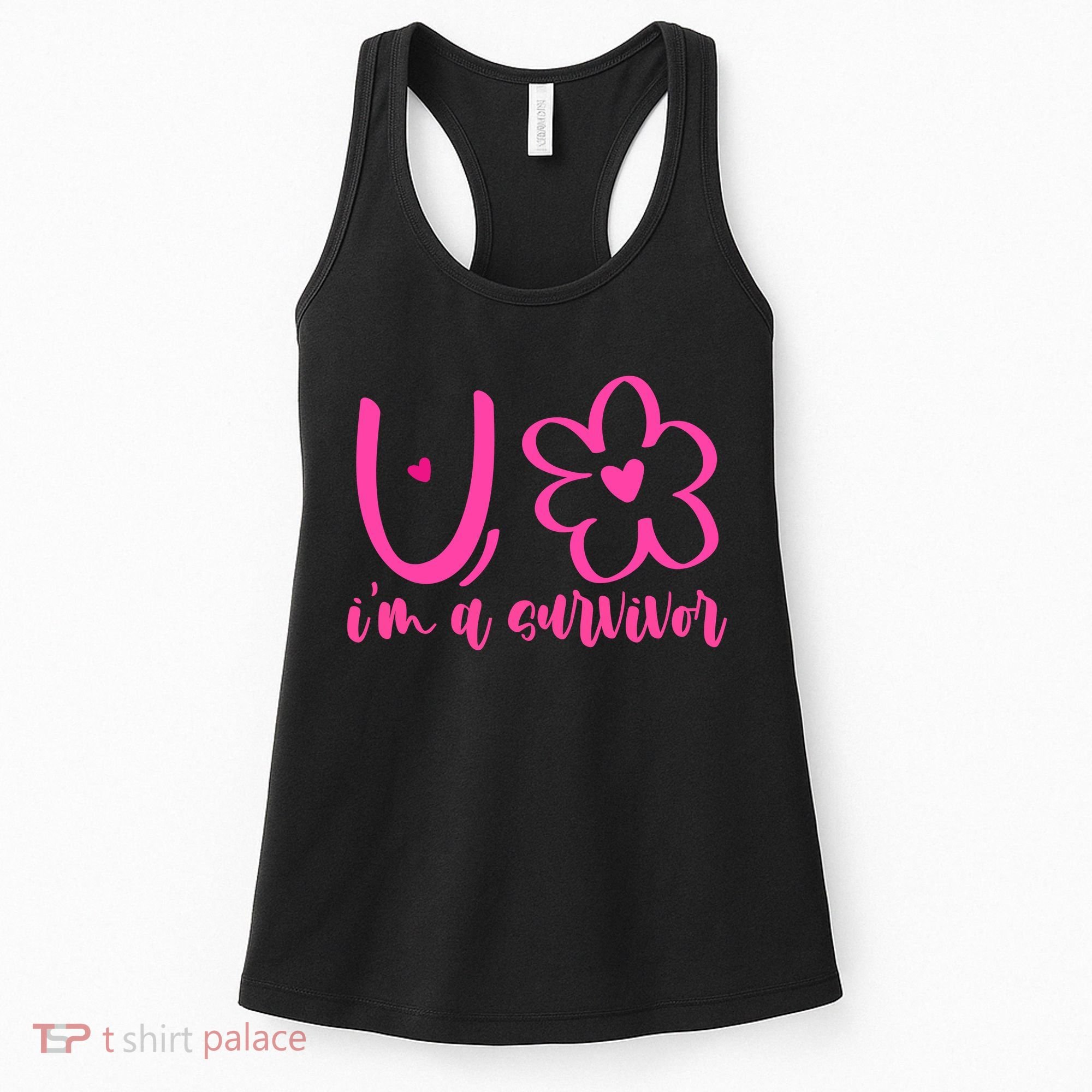Im A Survivor Breast Cancer Awareness Month Women's Tank Top