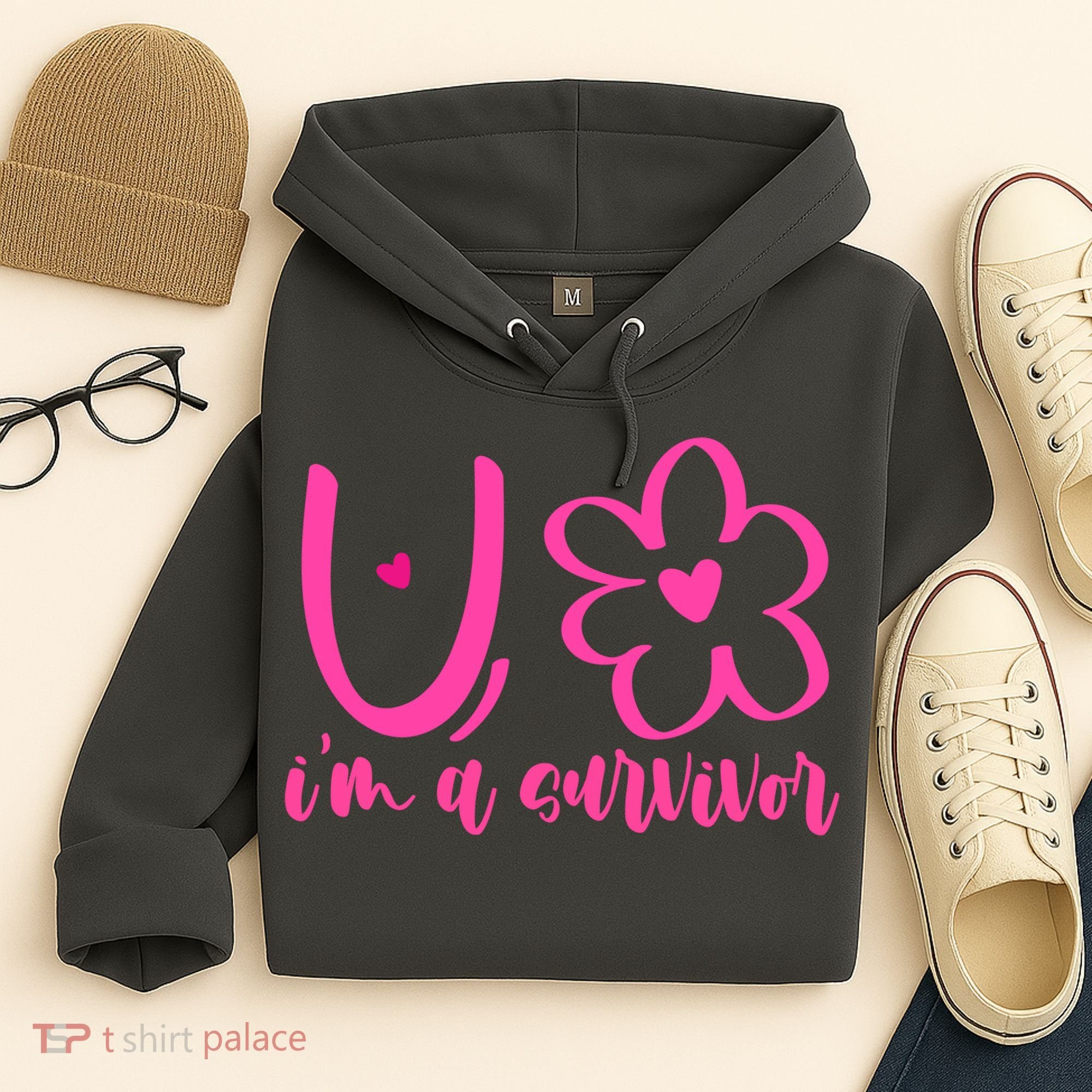 Im A Survivor Breast Cancer Awareness Month Hoodie