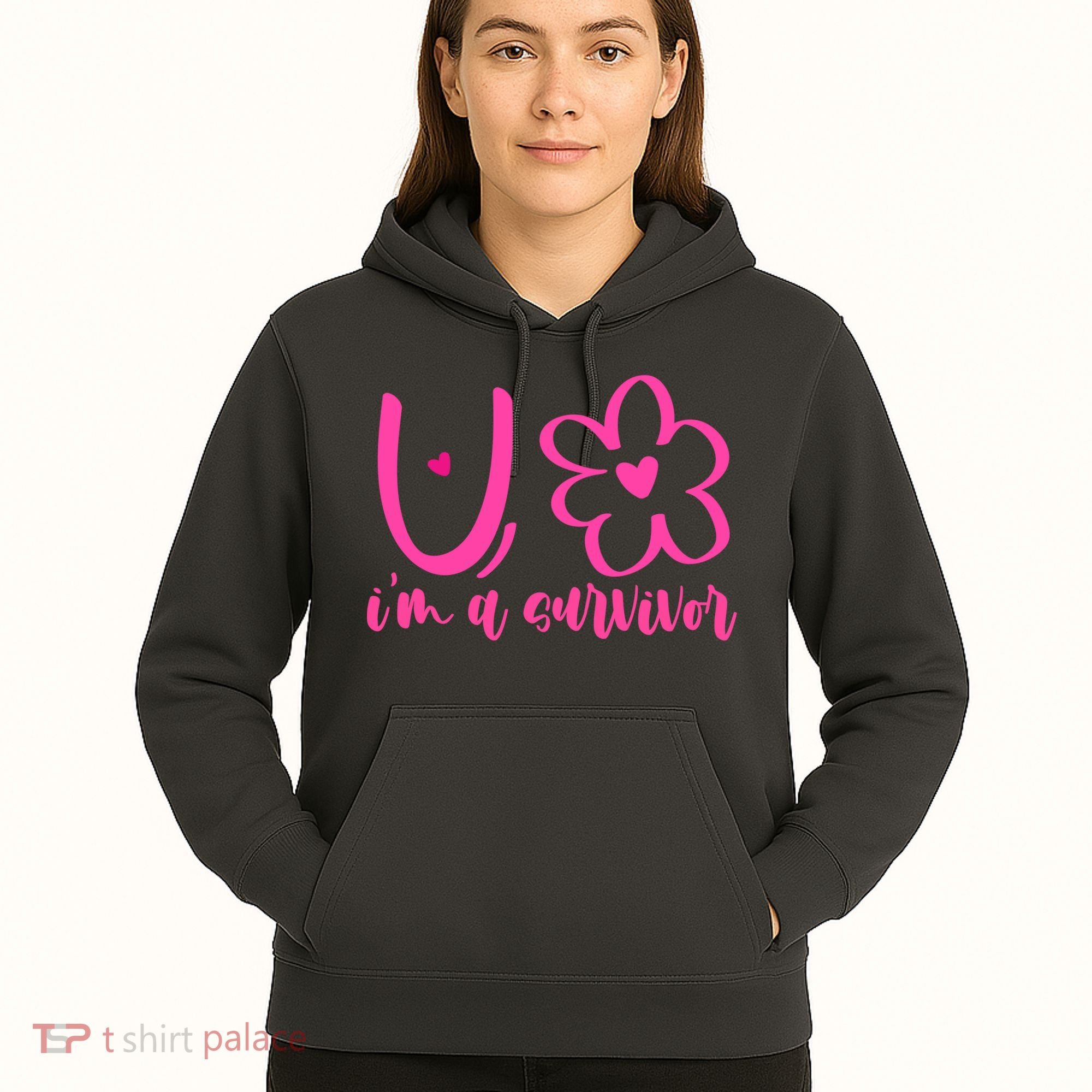 Im A Survivor Breast Cancer Awareness Month Hoodie