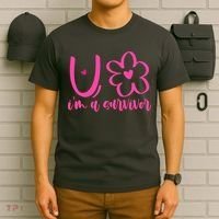 Im A Survivor Breast Cancer Awareness Month T-Shirt thumb 6