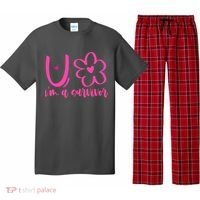Im A Survivor Breast Cancer Awareness Month Pajama Set thumb 0