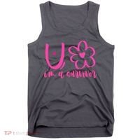 Im A Survivor Breast Cancer Awareness Month Tank Top thumb 0