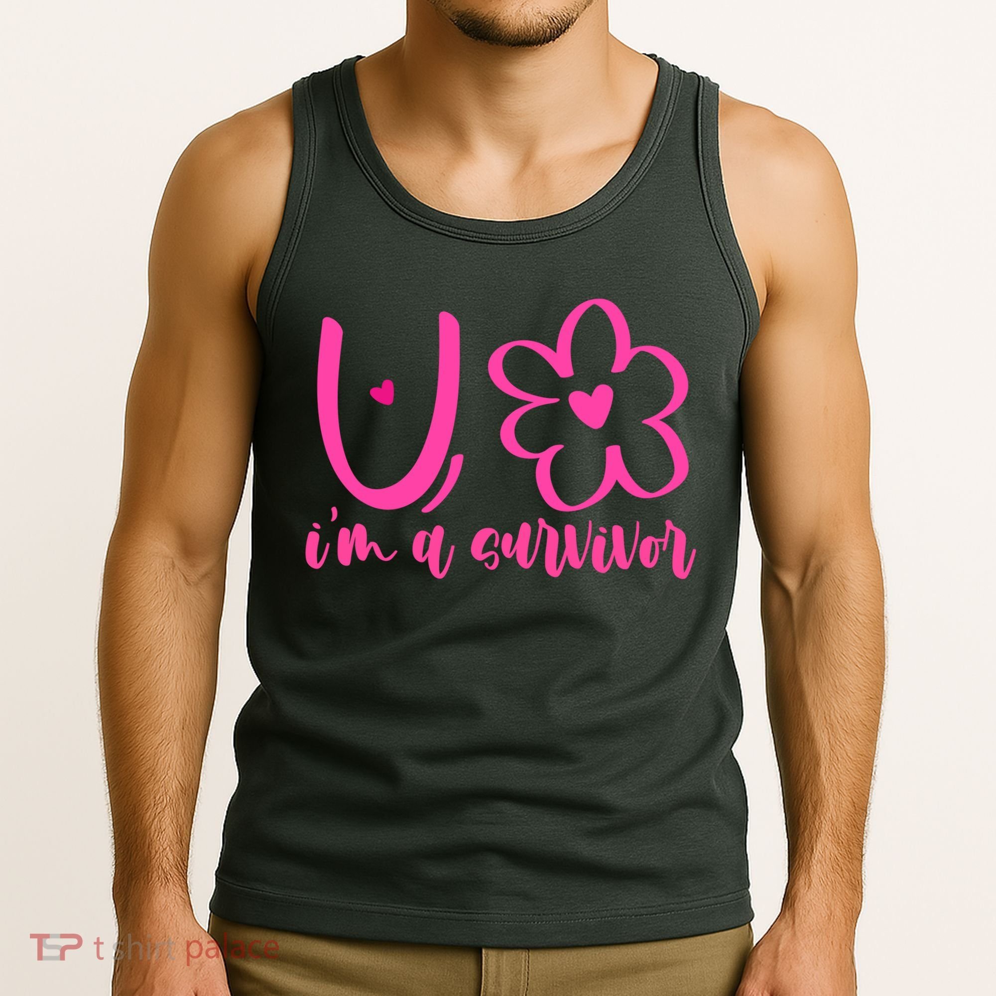 Im A Survivor Breast Cancer Awareness Month Tank Top