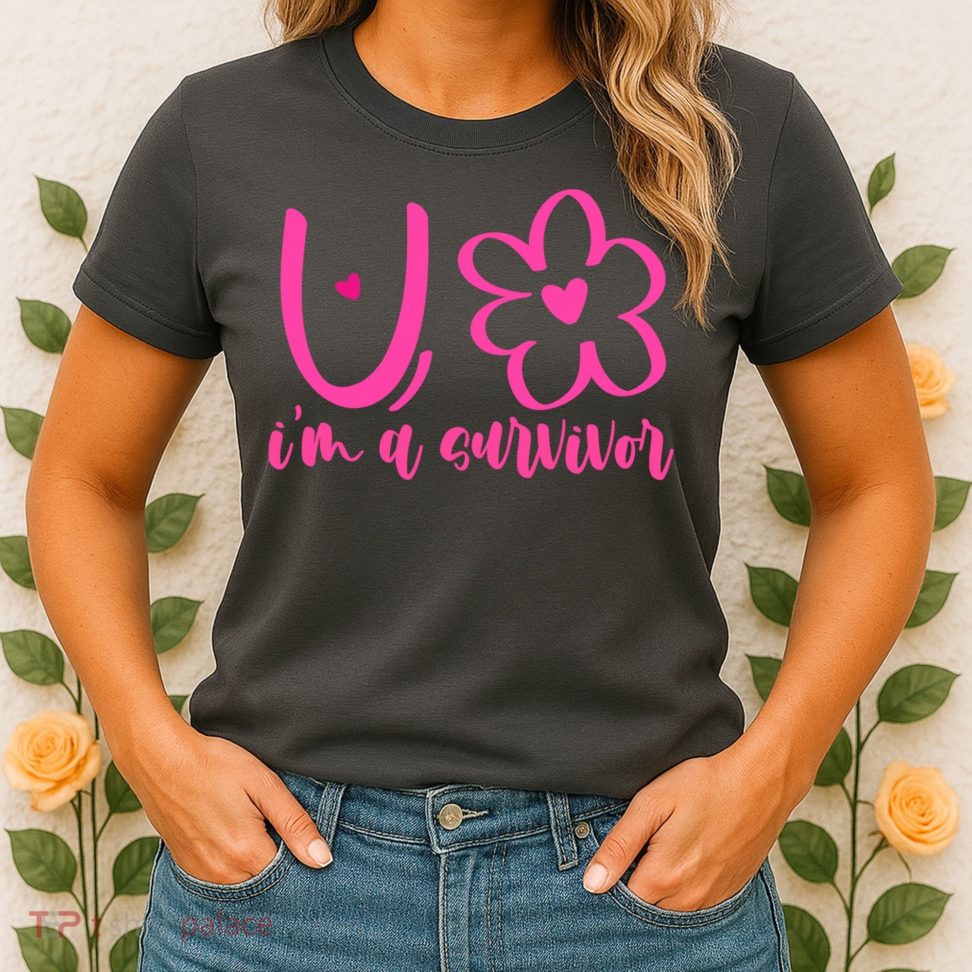 Im A Survivor Breast Cancer Awareness Month Women's T-Shirt