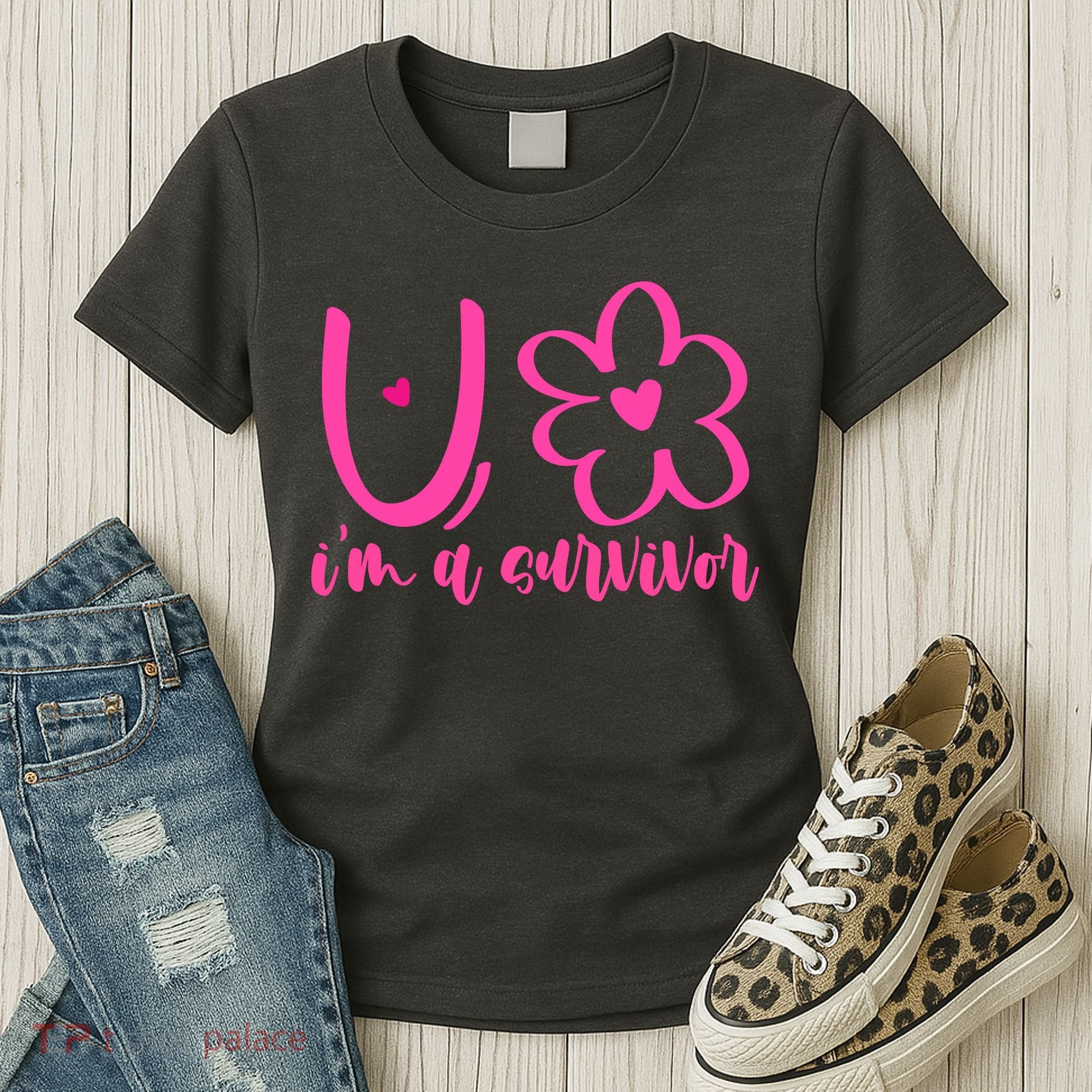 Im A Survivor Breast Cancer Awareness Month Women's T-Shirt