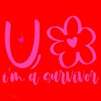Im A Survivor Breast Cancer Awareness Month Santa Hat thumb 1