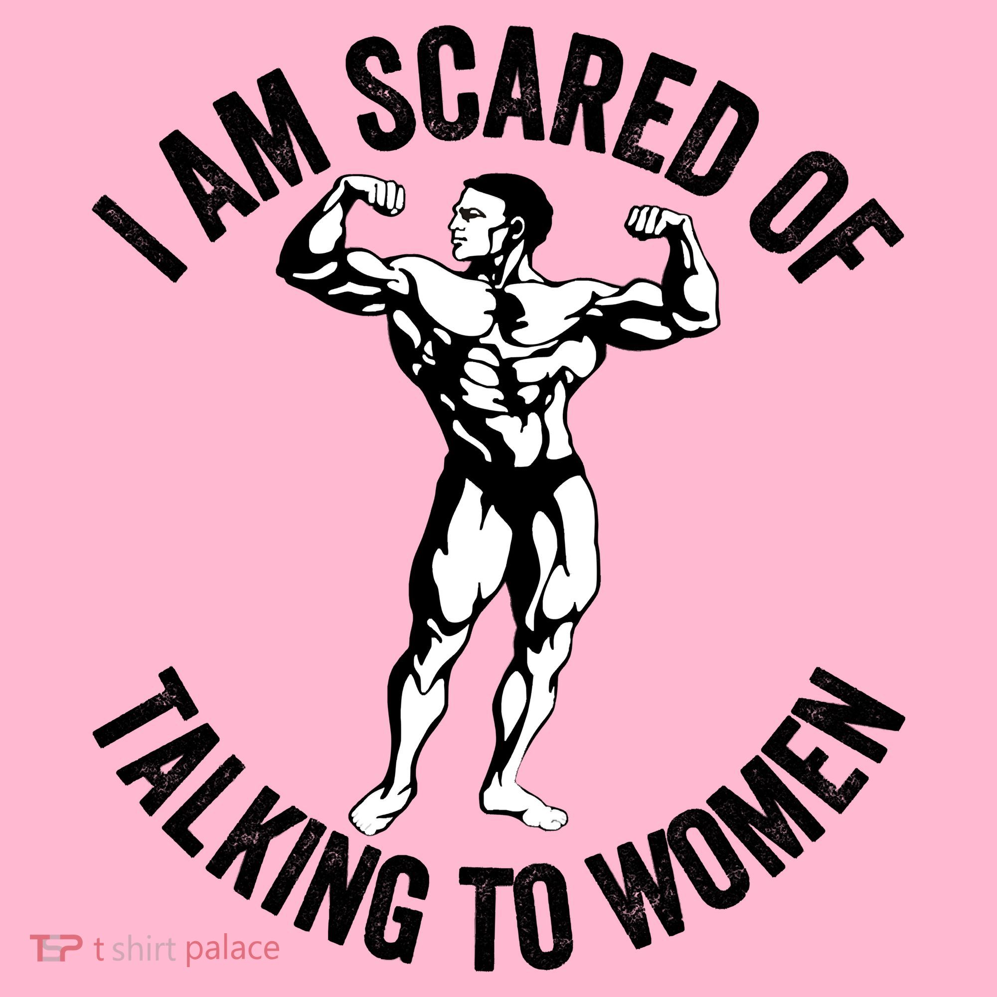 I Am Scared Of Talking To Women Mousepad
