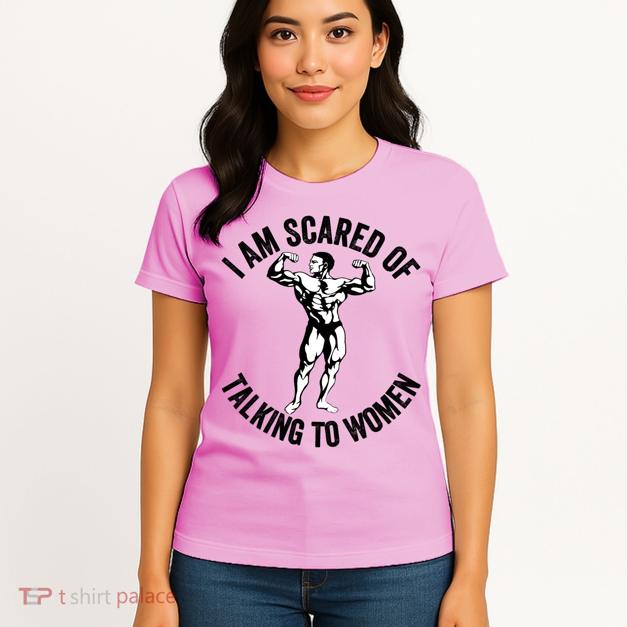 I Am Scared Of Talking To Women Women's T-Shirt