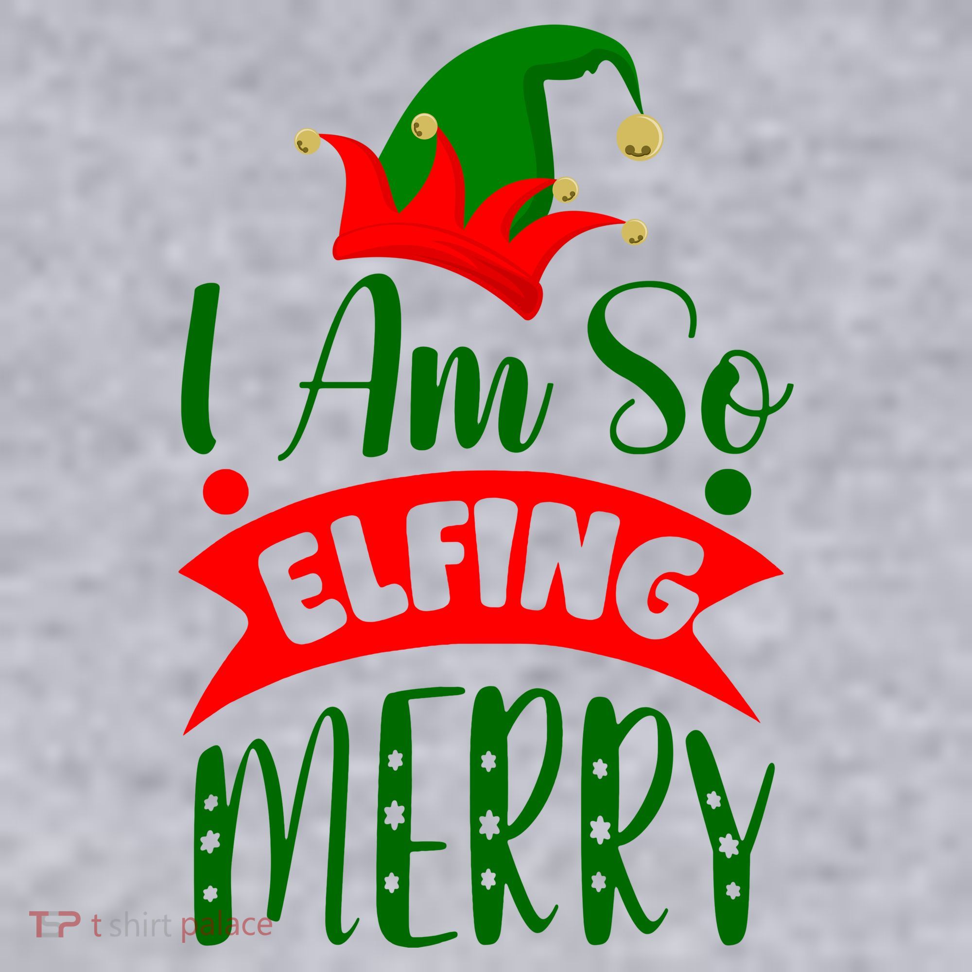 I Am So Elfing Merry Funny Christmas Elf Women's Sweatshirt