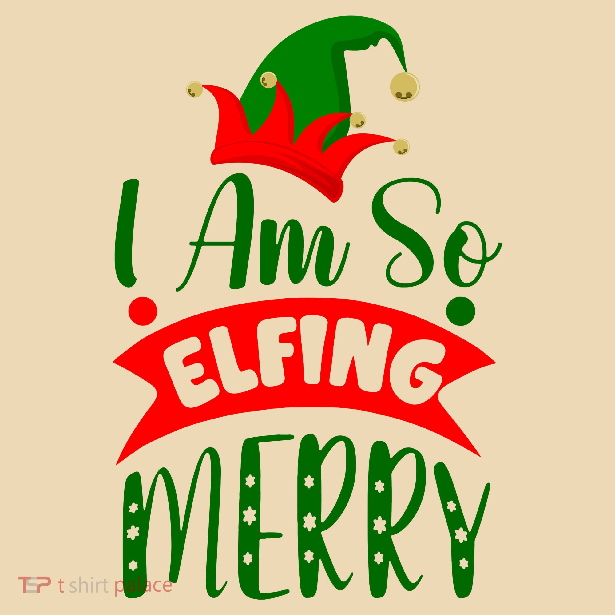 I Am So Elfing Merry Funny Christmas Elf Tote Bag