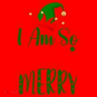 I Am So Elfing Merry Funny Christmas Elf Santa Hat thumb 1