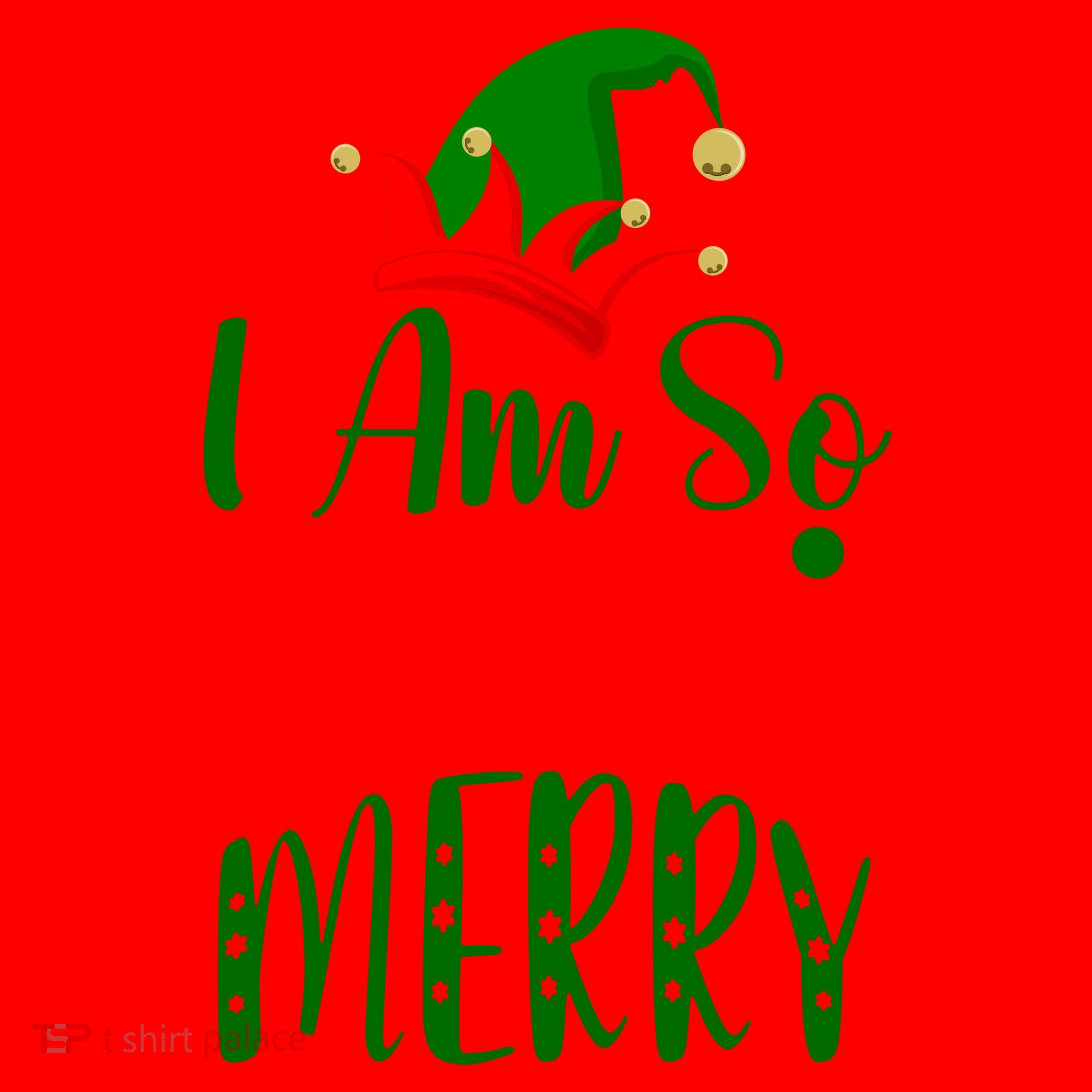 I Am So Elfing Merry Funny Christmas Elf Santa Hat