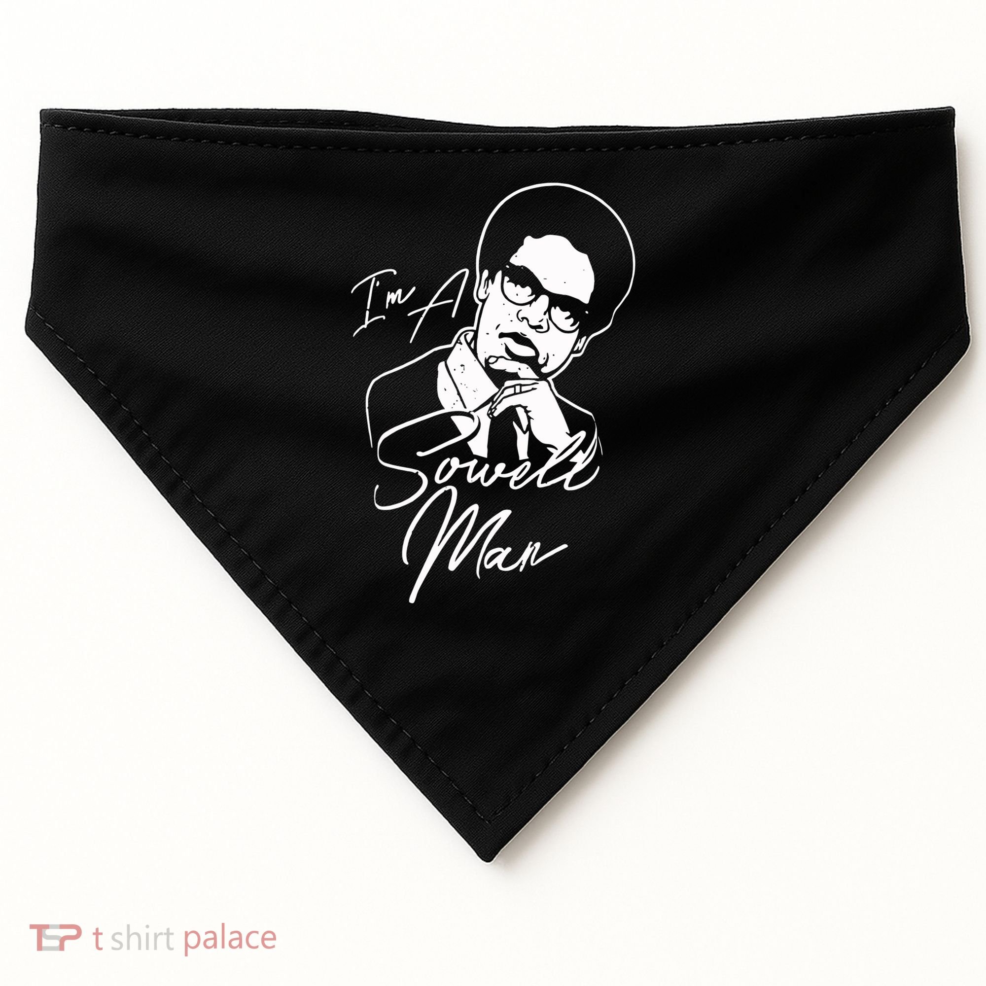 Im A Sowell Man Thomas African American Economist USA-Made Doggie Bandana