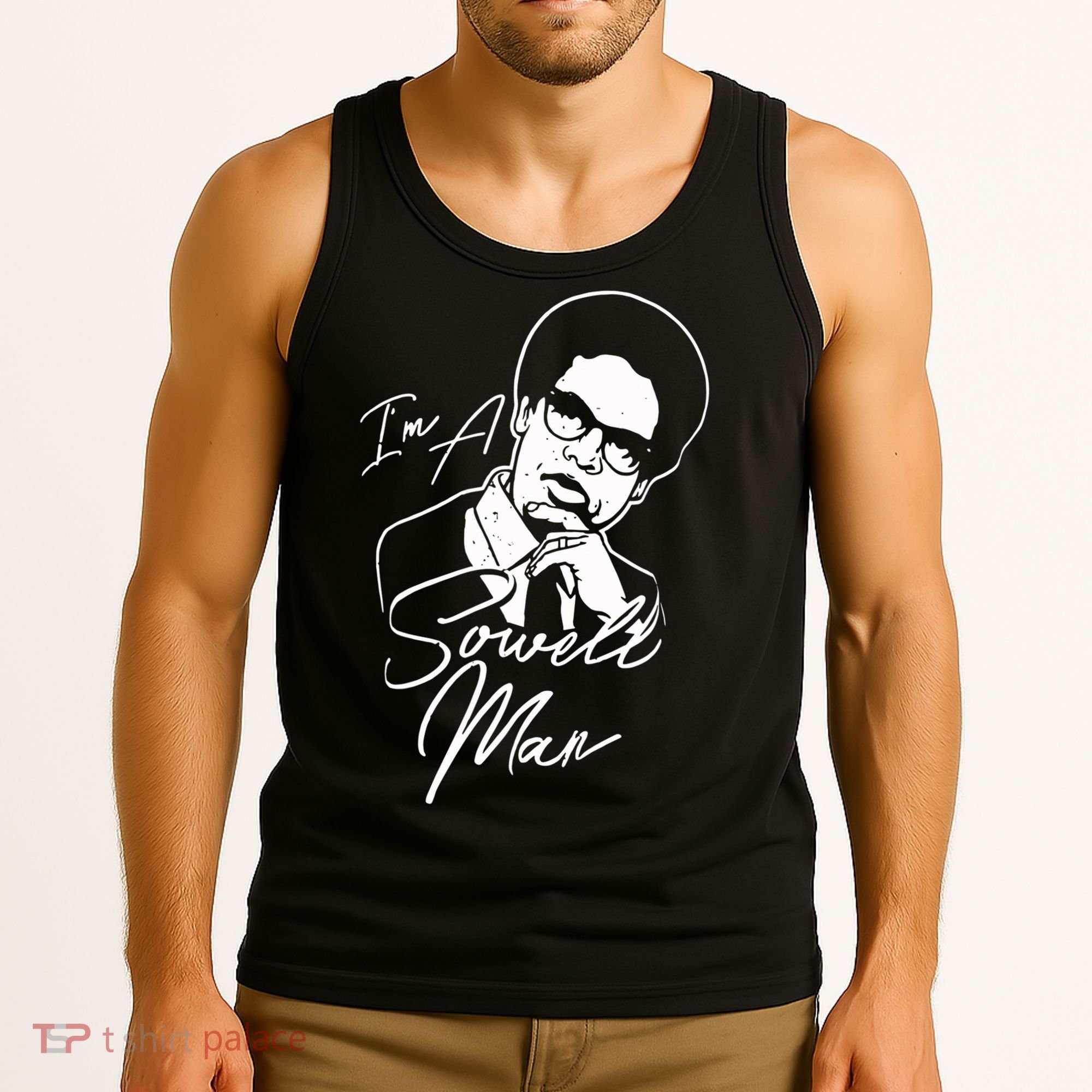 Im A Sowell Man Thomas African American Economist Tank Top
