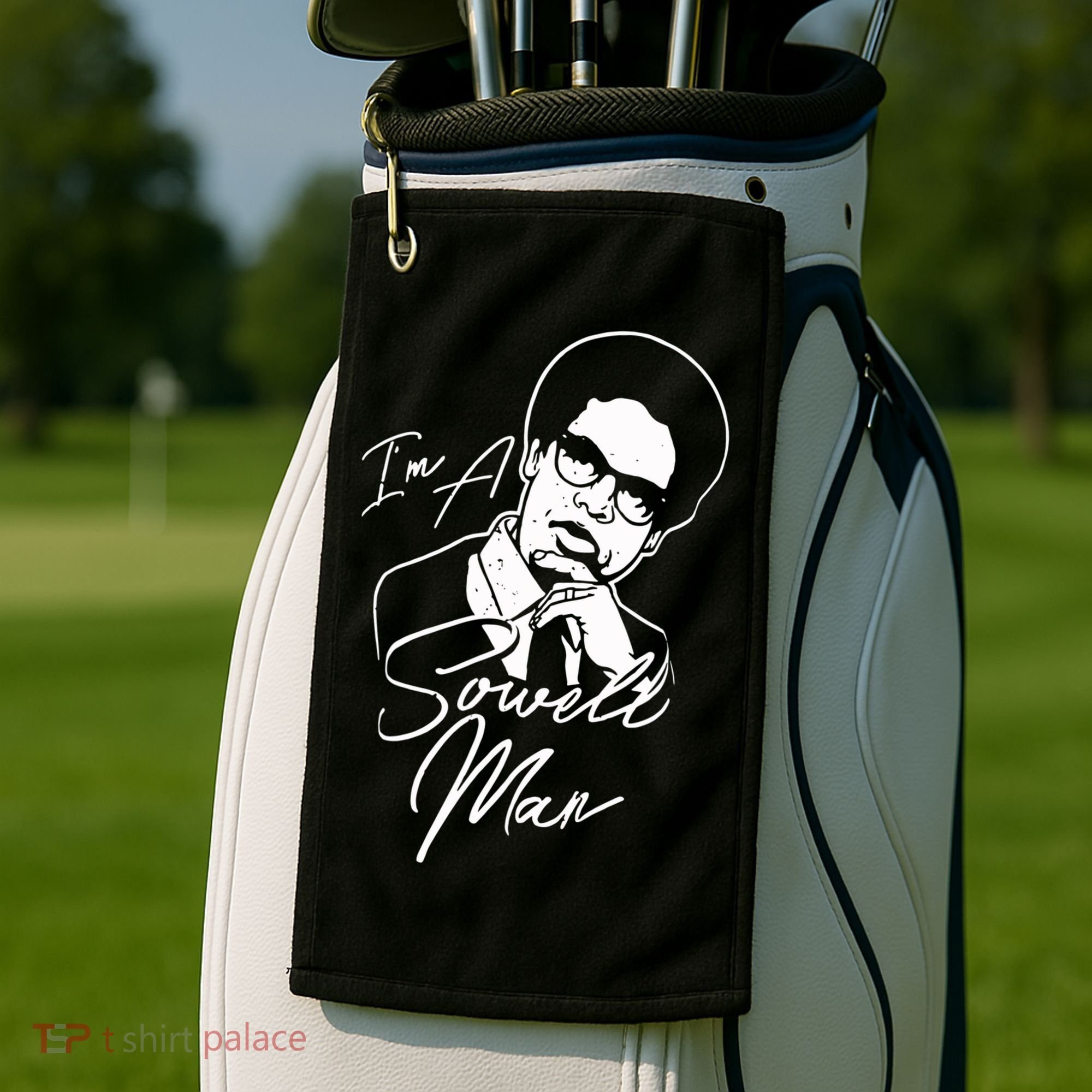 Im A Sowell Man Thomas African American Economist Golf Towel