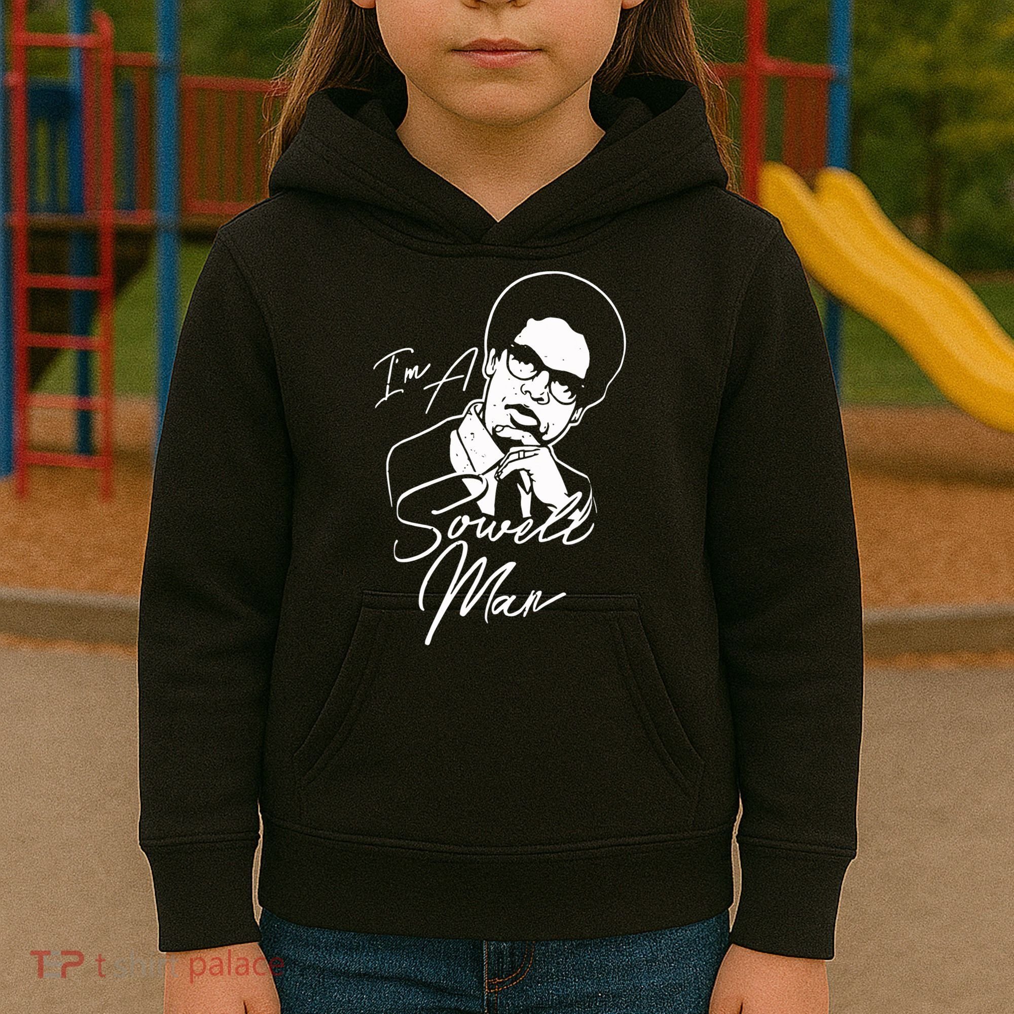 Im A Sowell Man Thomas African American Economist Kids Hoodie